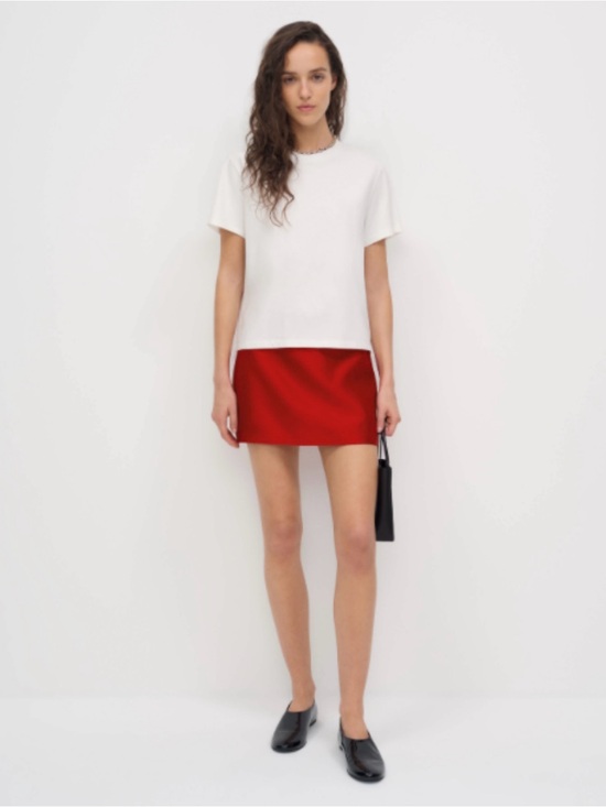 Reformation Dresses & Skirts - Reformation Red Mini Skirt